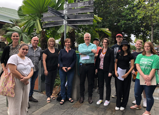 JCU Town planning students