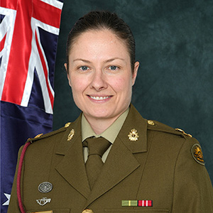 Military portrait of Lieutenant Colonel Tamara Lee