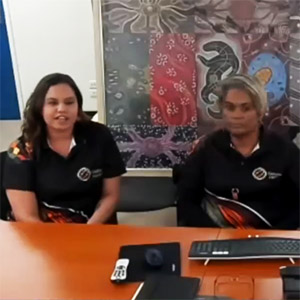 News Item: Indigenous Nursing graduate receives a very special video call in honour of International Nurses' Day. 