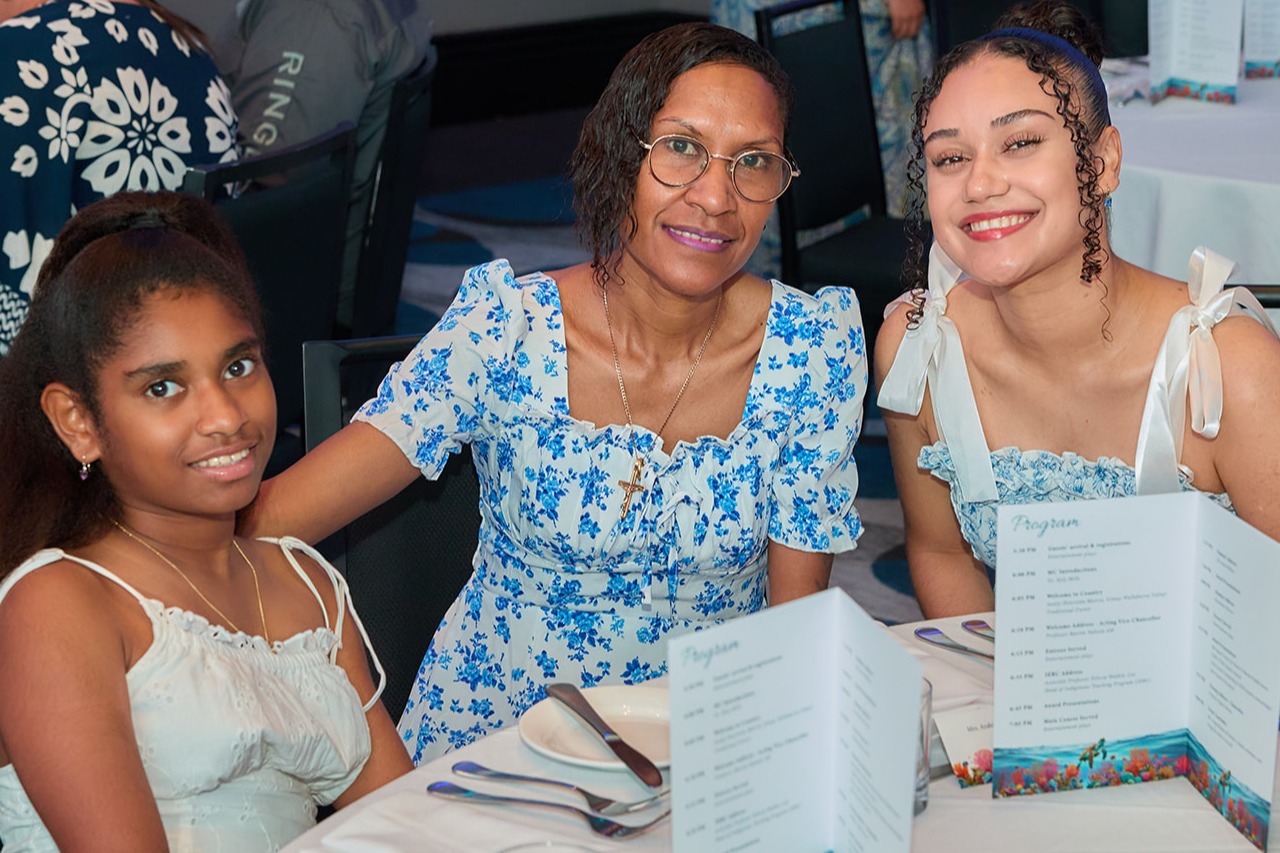 Family at Awards Night 2025