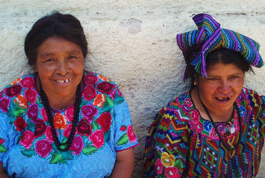 Two Guatemalan women