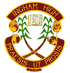 Ingham SHS logo. 