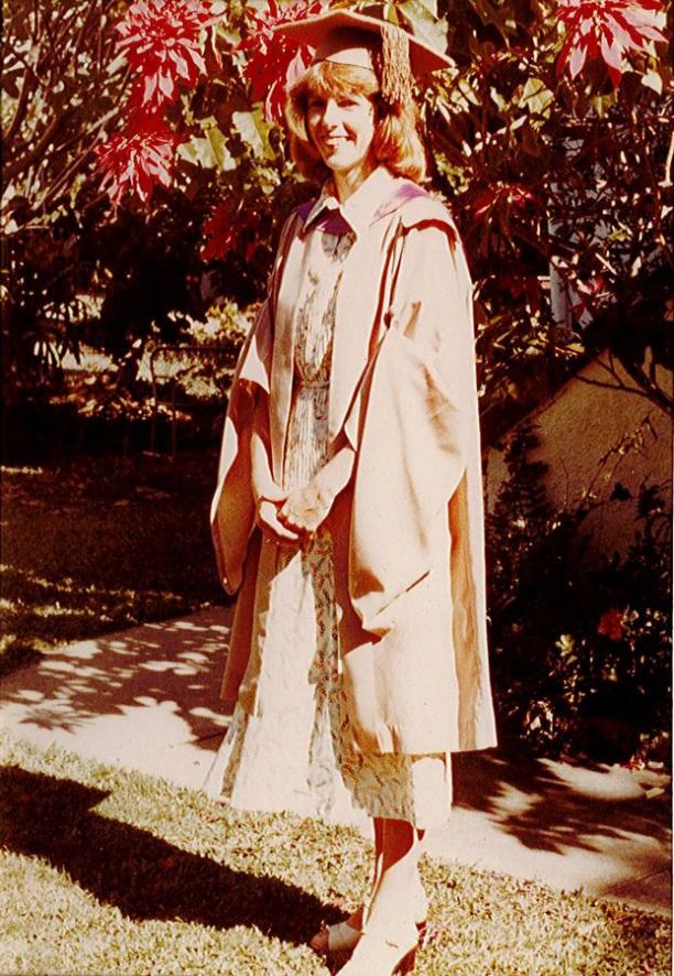 Madonna Tomes JCU Graduation 1980. 