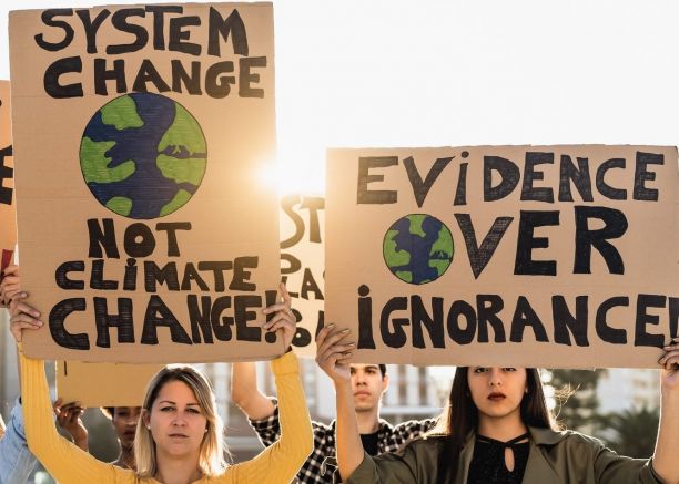 Climate activists. 
