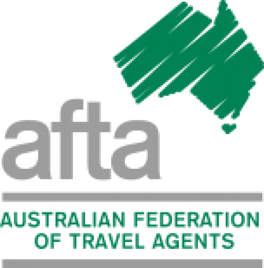 Australian Federations of Travel Agents logo. 