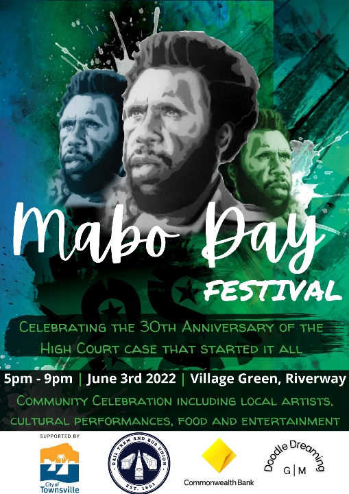 Mabo Day Festival poster. 