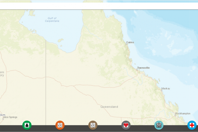 Queensland map Queensland map