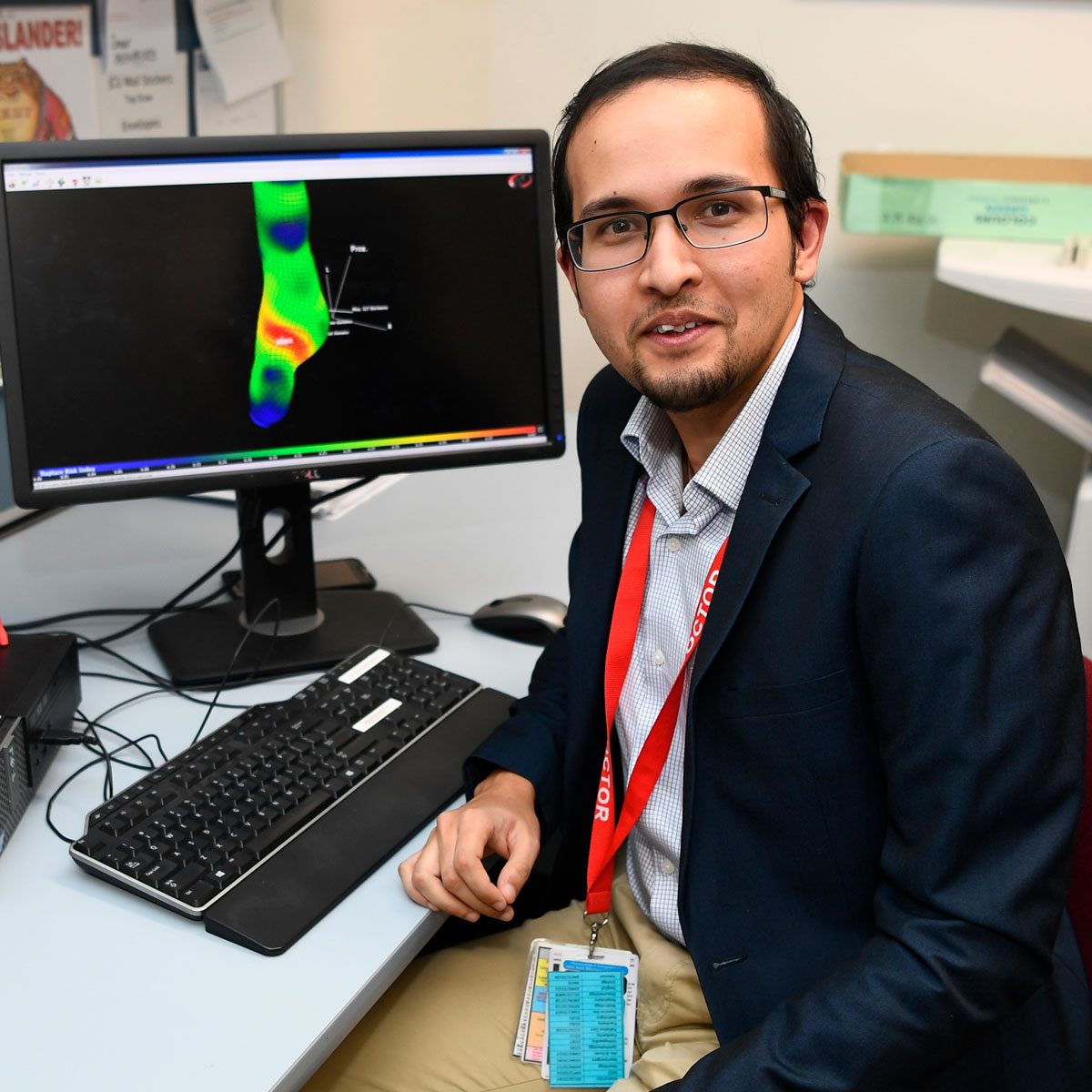 News Item: Junior doctor earns acclaim for vascular research. 