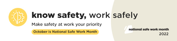safe work month poster. 