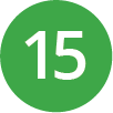 circle icon for SDG 15