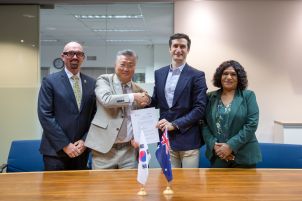 News Item: New partnership between JCU Brisbane and Wonkwang University. 