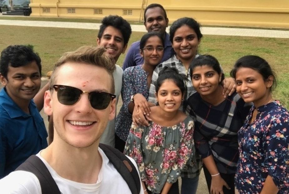Dentistry students on placement in Sri Lanka