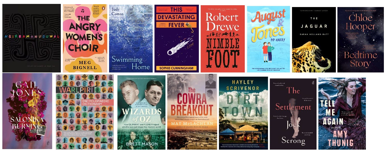 2023 Margaret and Colin Roderick Literary Award Long List
