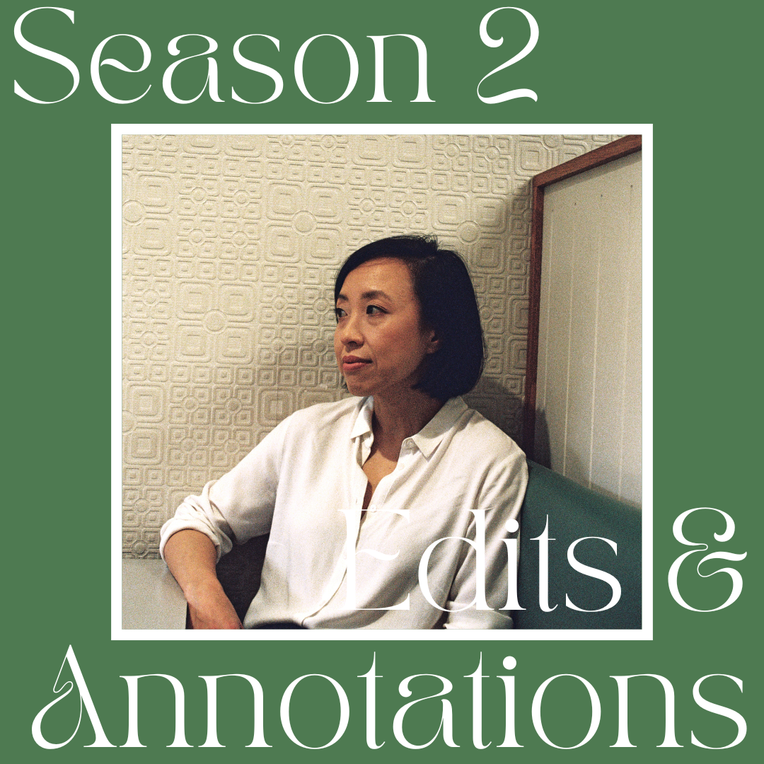 Portrait of Candice in a green frame saying Season 2 Edits & Annotations
