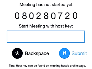 host key prompt. 