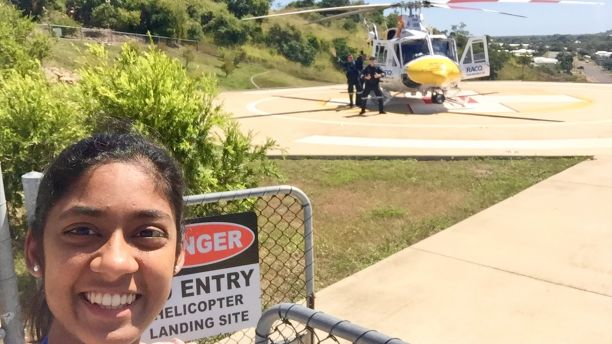 RACQ Rescue Chopper helipad