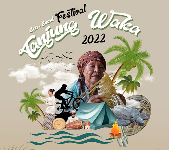 2022 Tanjung Waka festival poster