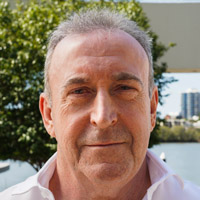 A headshot of Rob Kelly, Associate Dean of Tourism and Hospitality at JCU Brisbane campus. 