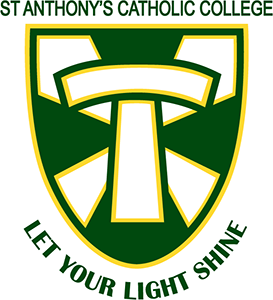 St Anthonys Catholic College logo. 