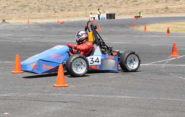 JTR Driving at 2015 FSAE-A Competition