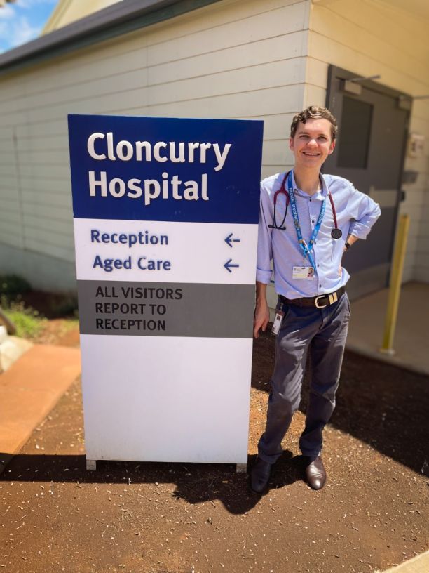 Myles Mckenzie at Conclurry Hospital