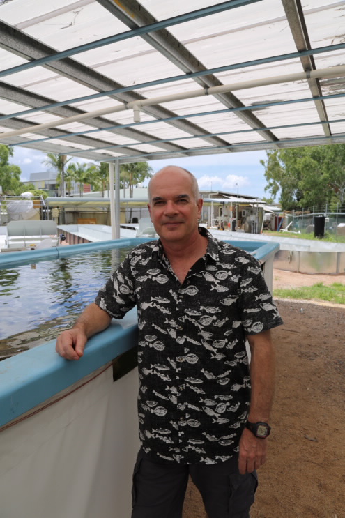 Professor Philip Munday at JCU Townsville. 