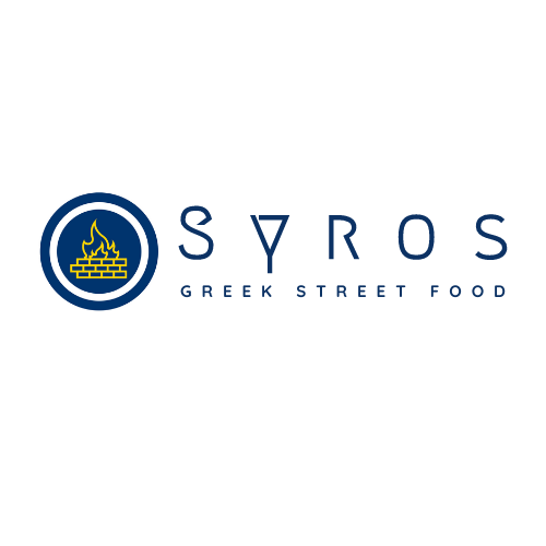 Syros Greek Street Food logo. 
