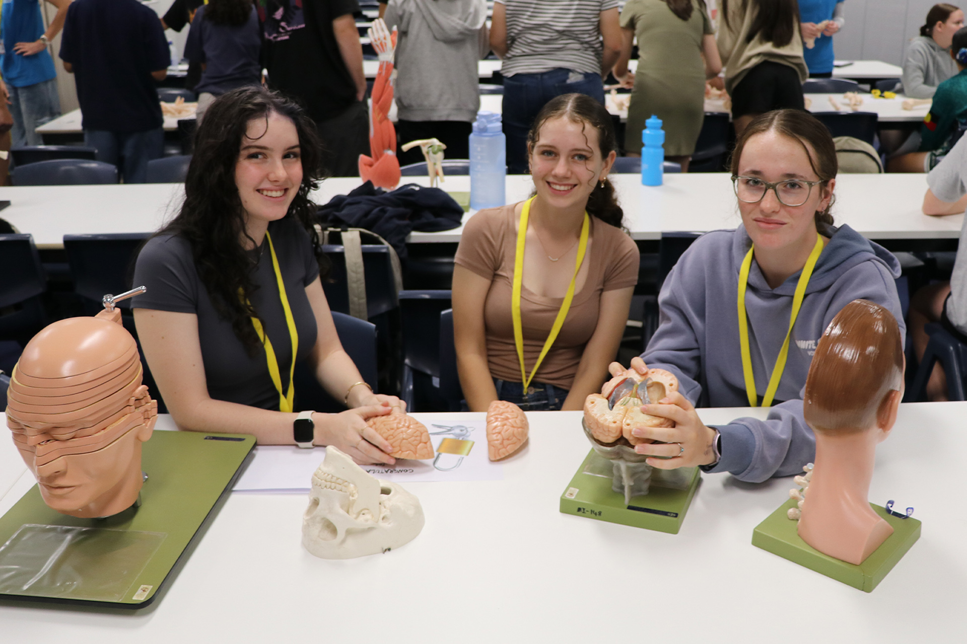 High School students engaged in JCU programs