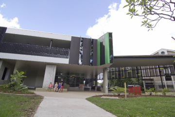 Outside Education centre. 