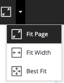 Adjust page view