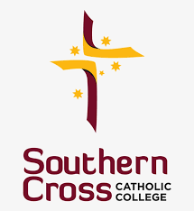 Southern Cross Catholic School logo. 
