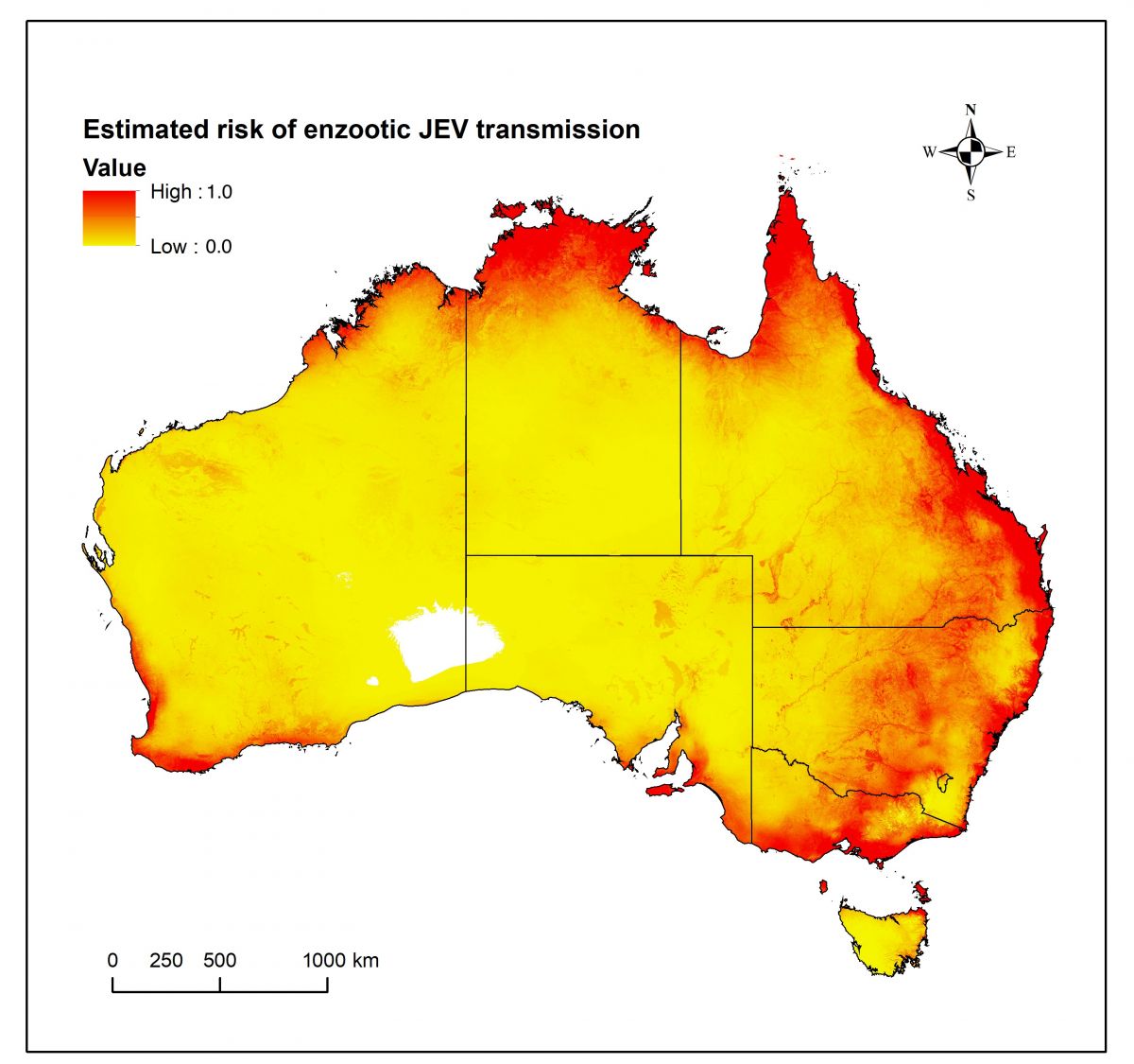 Enzootic risk scale Enzootic risk scale