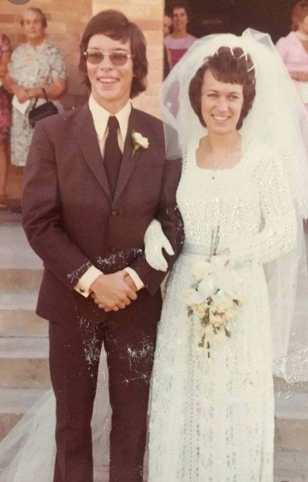 Bill Tweddle wedding day. 