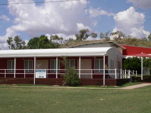 The library building at Mount Isa 