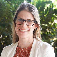 Dr Kelsey Lowrie. 