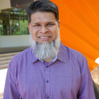 A headshot of Mohammad Azim, lecturer within James Cook University's College of Business Law and Governance. 
