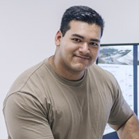 Bachelor of Education (Secondary) student Kent Nielsen. 