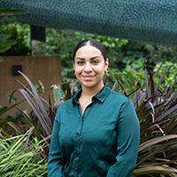 JCU Bachelor of Arts - Bachelor of Laws student Rikisha Phineasa. 