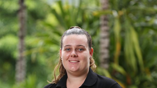 Photo: Charlee MacDonald, JCU Student, Bachelor of Science, majoring in Zoology and Ecology. 