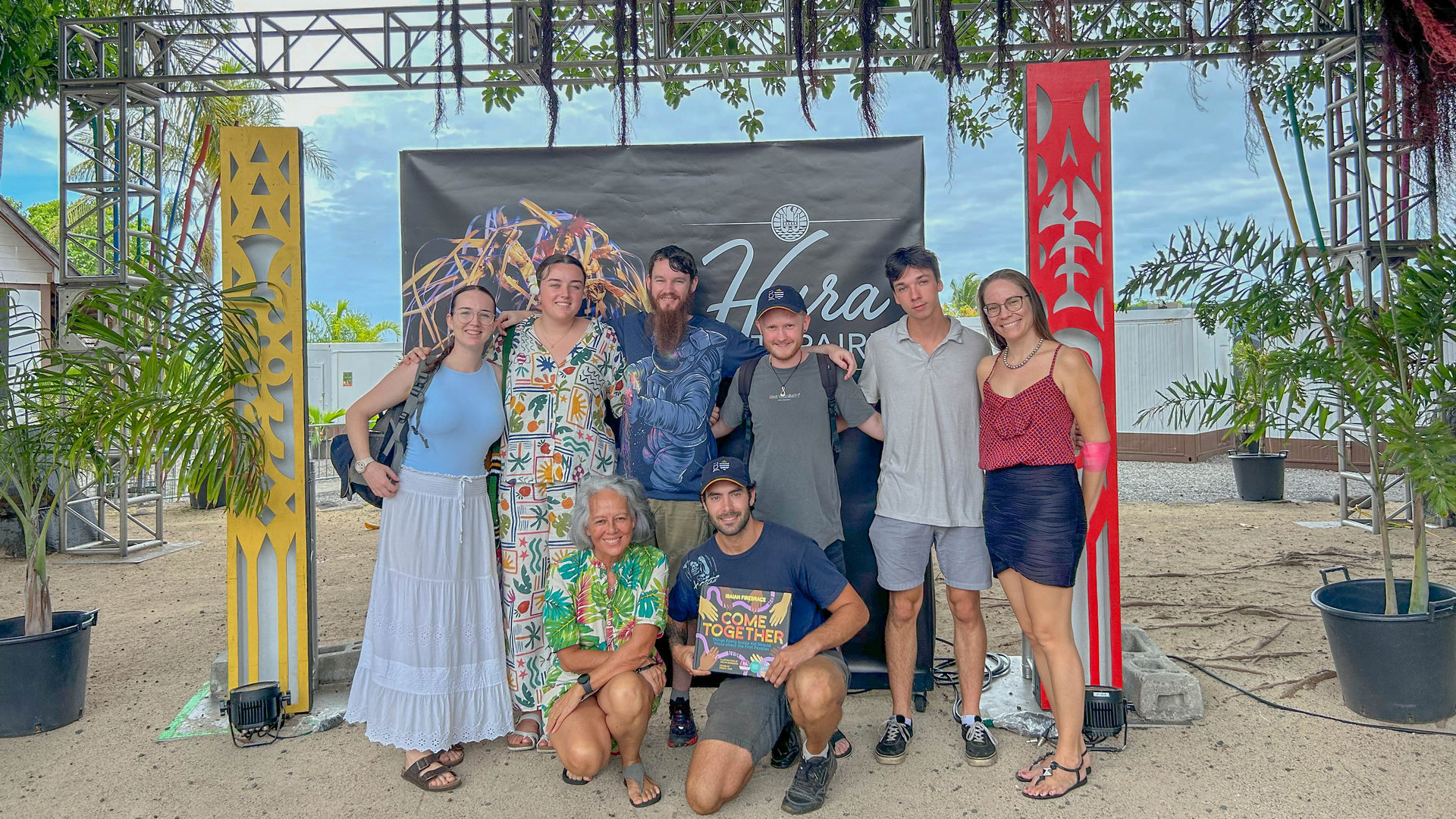 JCU Tahiti group 2023. 