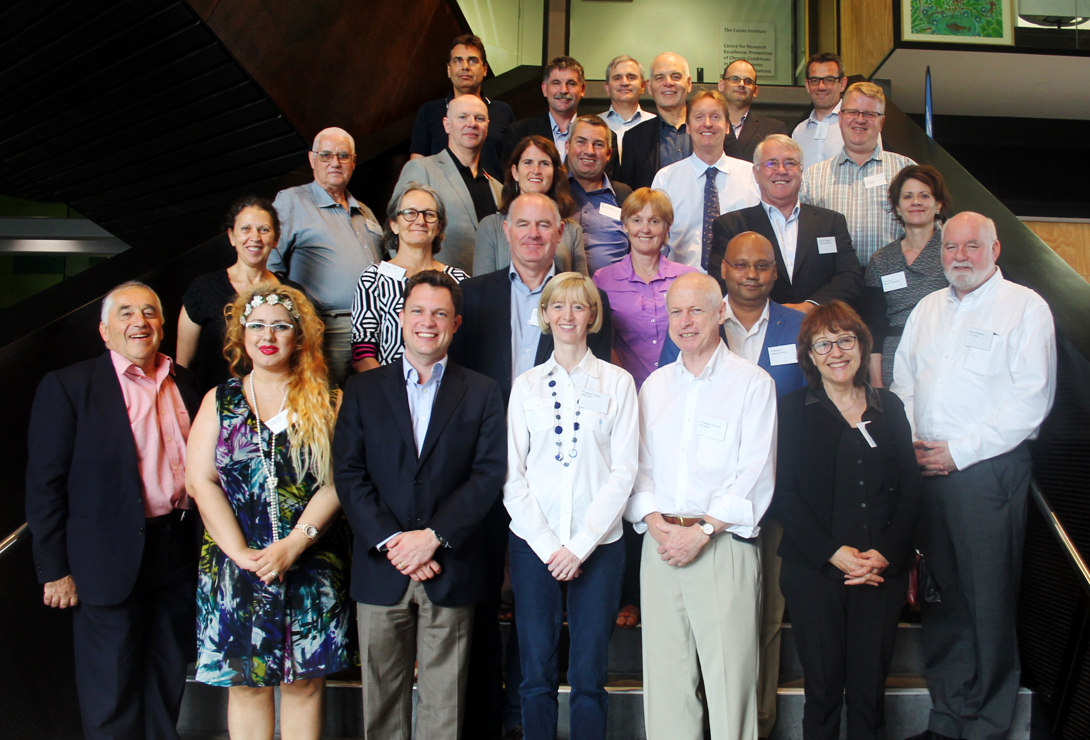 Members of BARDSNet meeting at JCU