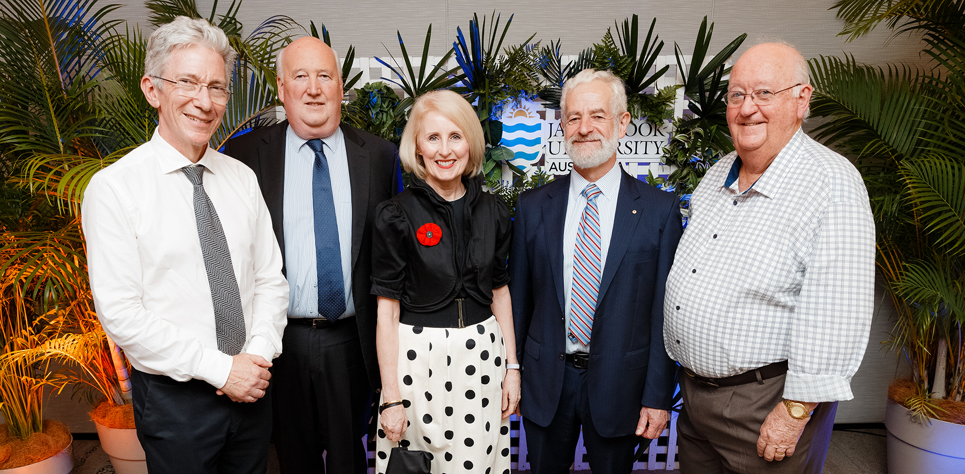 Senior staff at JCU Dentistry's 10th birthday celebrations.