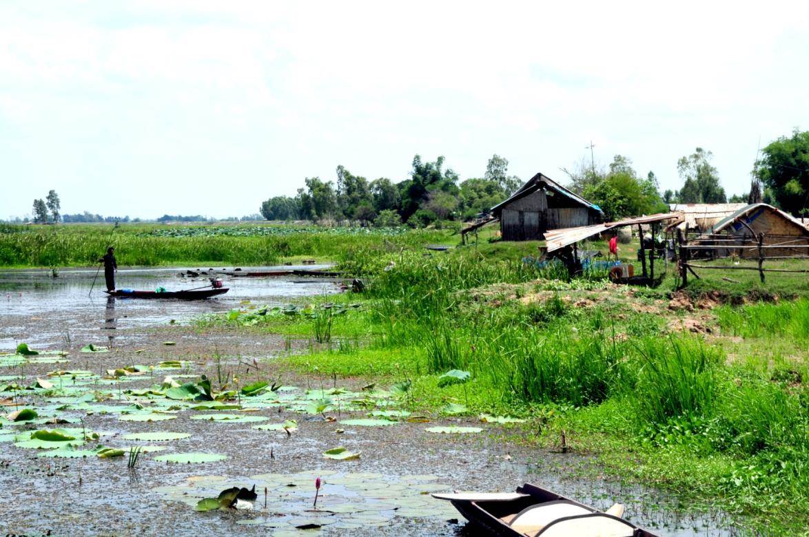 Fishing  community in SE Asia