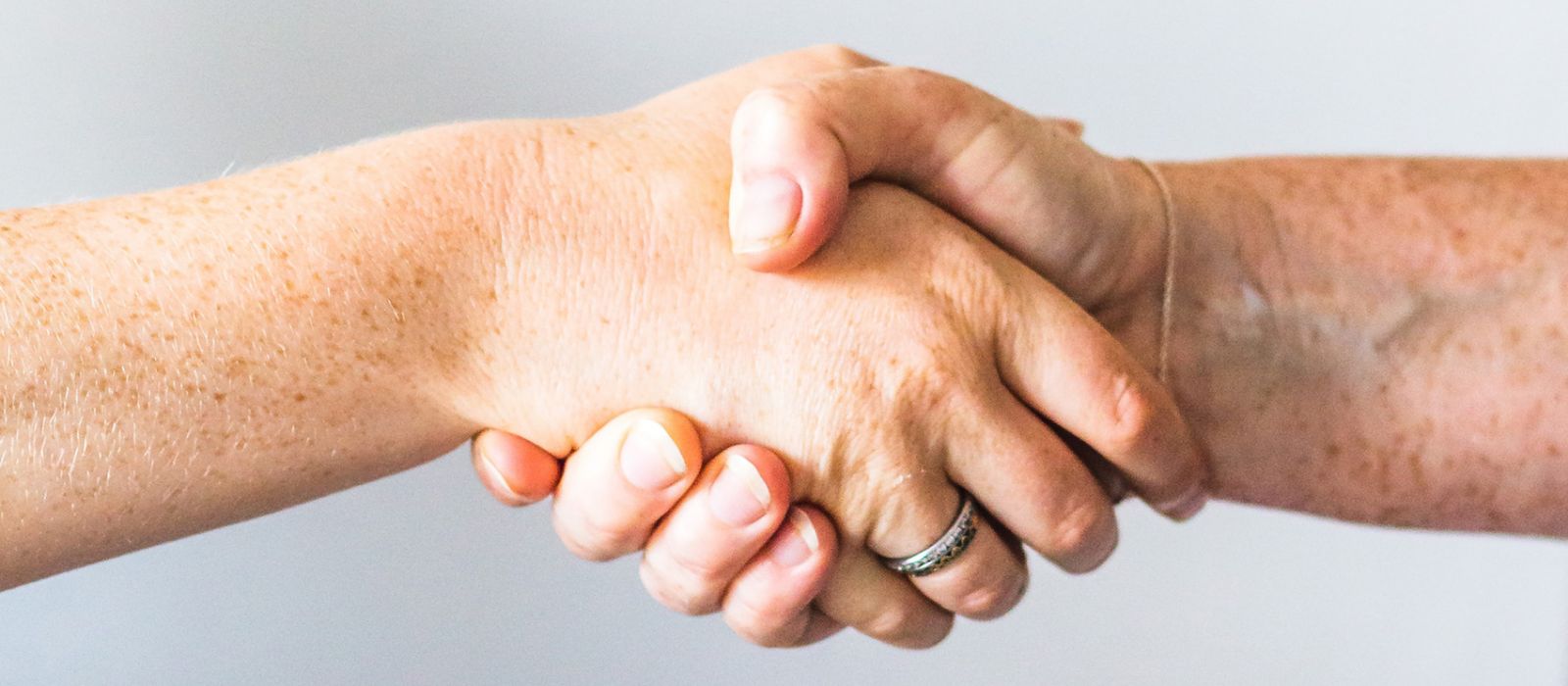 a handshake