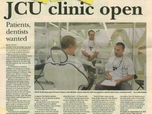 The front page of the Cairns Sun