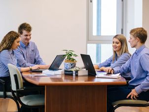 Students learning