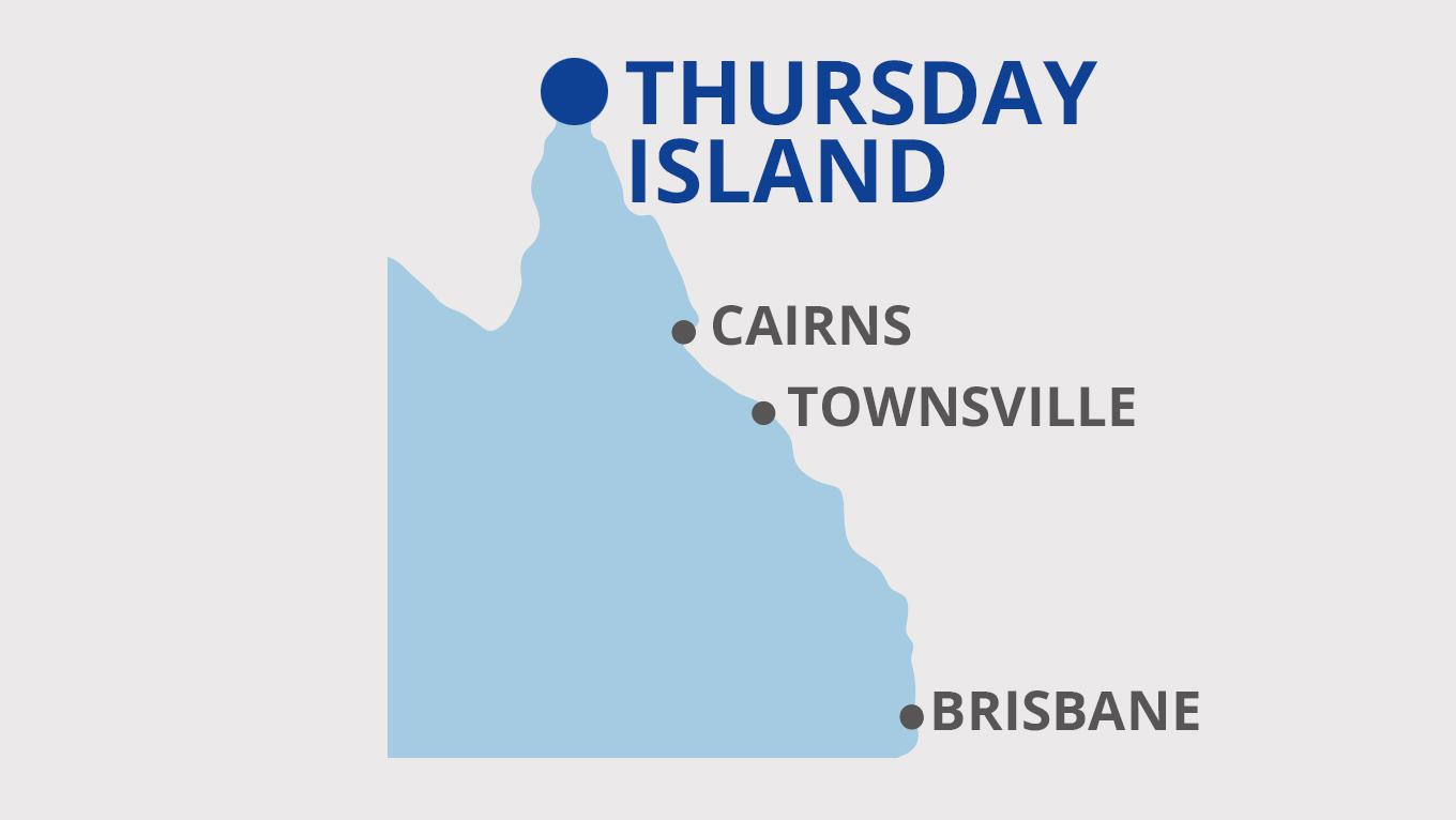 Thursday Island map