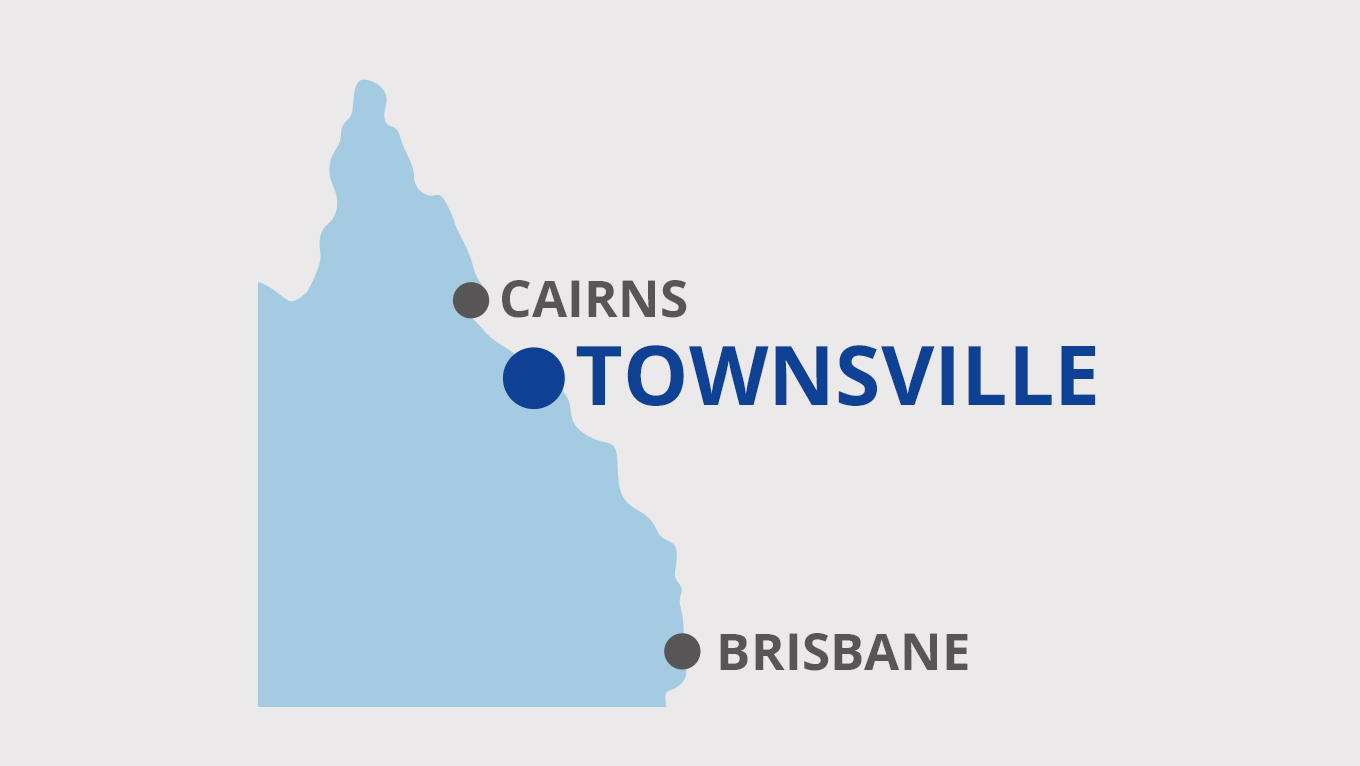 Townsville map