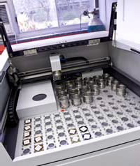 sample loader of S4 Pioneer XRF
