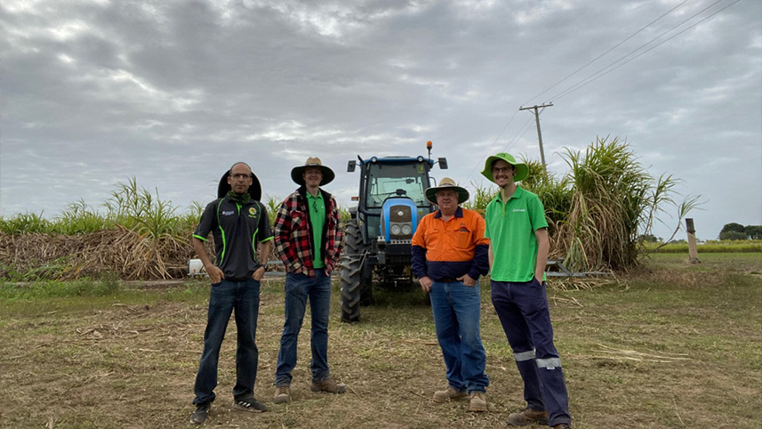 Team photo in Burdekin.